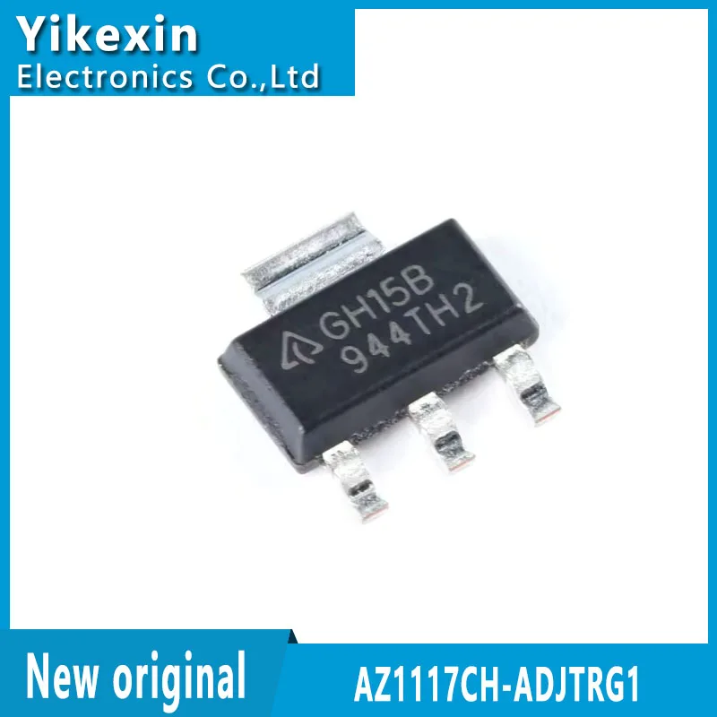 AZ1117CH-ADJTRG1 SOT-223 GH15B New original low voltage difference linear regulator chip