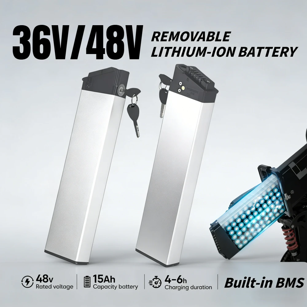 10.4Ah-17.5Ah 36V 48V 52V Replacement Batteries For Engwe EP-2 Pro Engine Pro Upgraded MATE X Bike DCH003/DCH006/DCH009 Battery