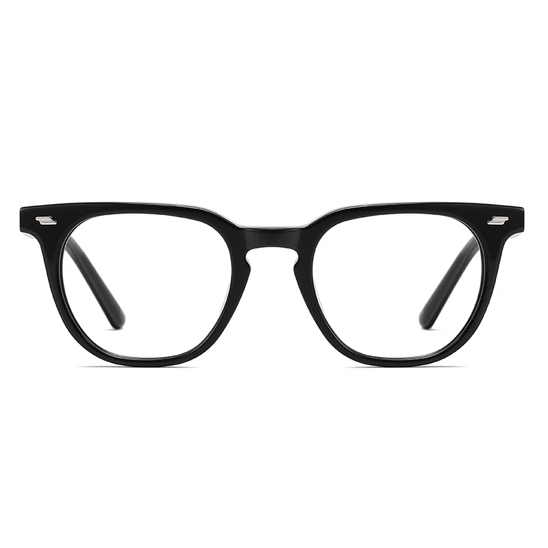 MOMOJA Men Women Optical Frames Optical Glasses Computer Goggles Clear Lenses Luxury Brand Vintage Acetate Frames 56005