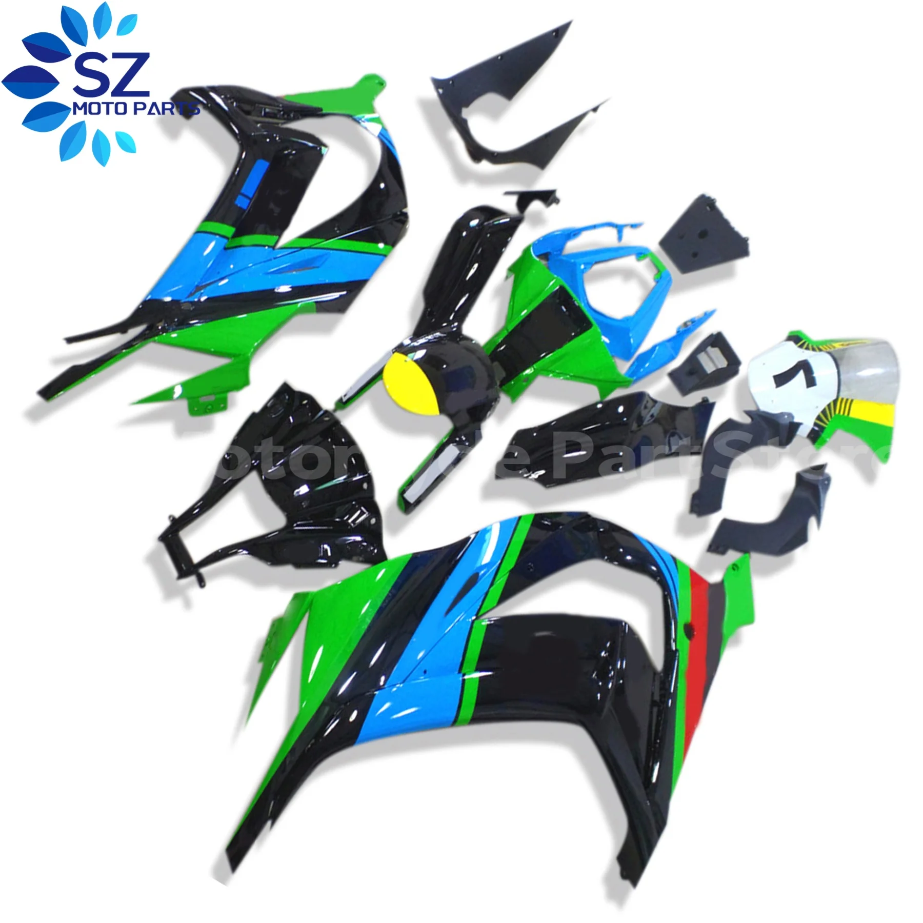 

Motorcycle full Fairing Kit Fit for Kawasaki Ninja ZX-10R ZX10R 2011 2012 2013 2014 2015 11 12 13 14 15 Bodywork fairings kits