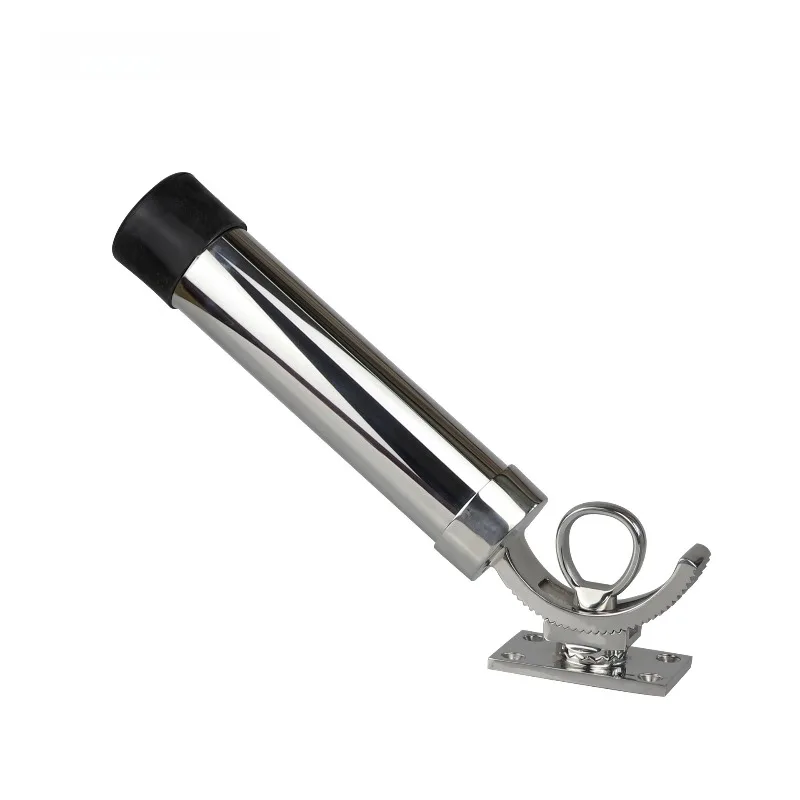 Suitable For Boat Rod Holder, Stainless Steel 360° Swivel Mount, Yacht Sea Fishing Pole Tube