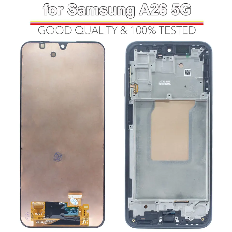Pantalla LCD de Alta Calidad para Samsung Galaxy A26 5G Touch Screen Digitizer Assembly para Samsung A26 5G LCD Screen 4