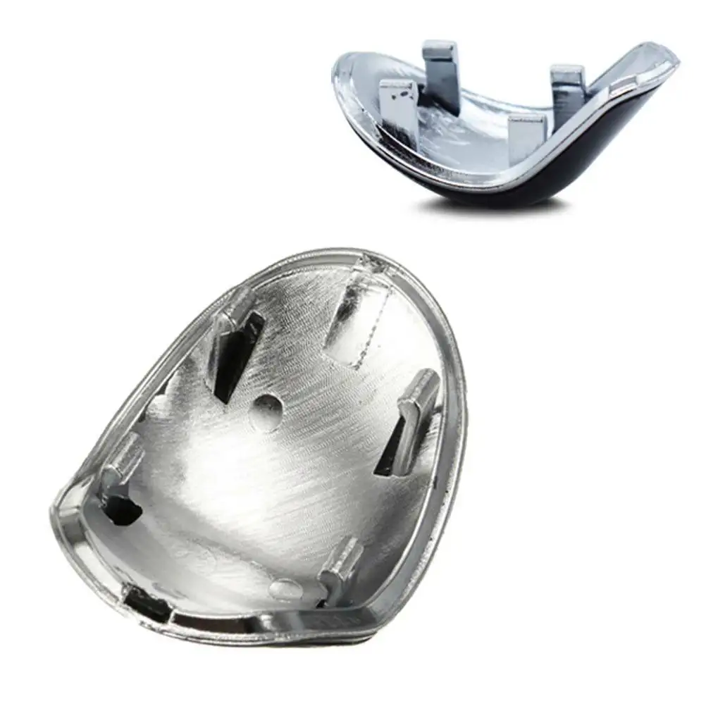 5 Speed Car Gear Knob Cap For Ford Focus MK2 MK3 Fiesta C-Max B-Max Galaxy Kuga Trim Badge Emblem Chrome Shifter Head Cover