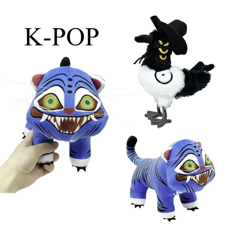 KPop Demon Hunters peluche Saja Boys pulsh tigre anime cosplay disfraces accesesiones divertido kawaii regalo fiesta de Halloween cosplay