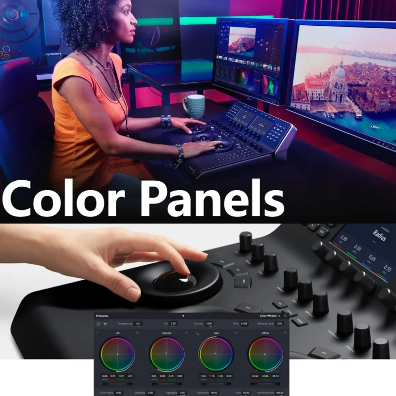 Blackmagic Design DaVinci حل لوحة الألوان الصغيرة لاستوديو التصوير الفوتوغرافي