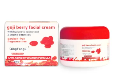 100G  Berry Facial Cream Goji Cream To Rejuvenate Skin Whitening Anti Wrinkle Anti Aging Wolfberry Cream Skin Care