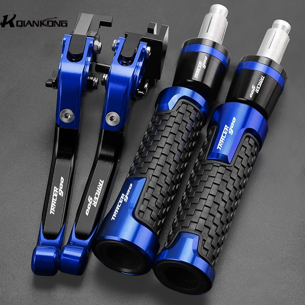 

Motorcycle Accessories Adjustable Brake Clutch Lever Handle Hand Grips Ends For YAMAHA TRACER900 GT TRACER 900 2018 2019-2024