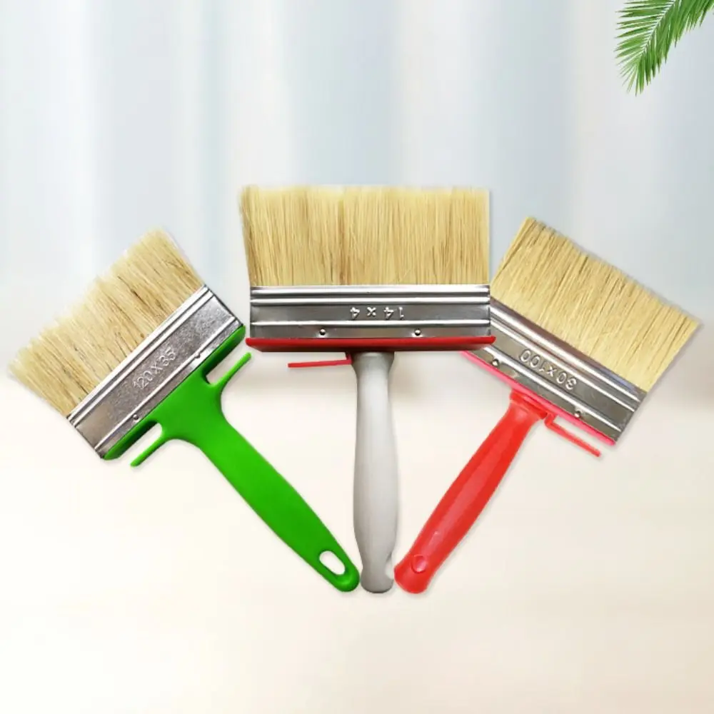 Thickened Paint brush Plastic handle Apply evenly Soft bristled wall brush Cleaning Tool Rivet reinforcement Wall brushing tools