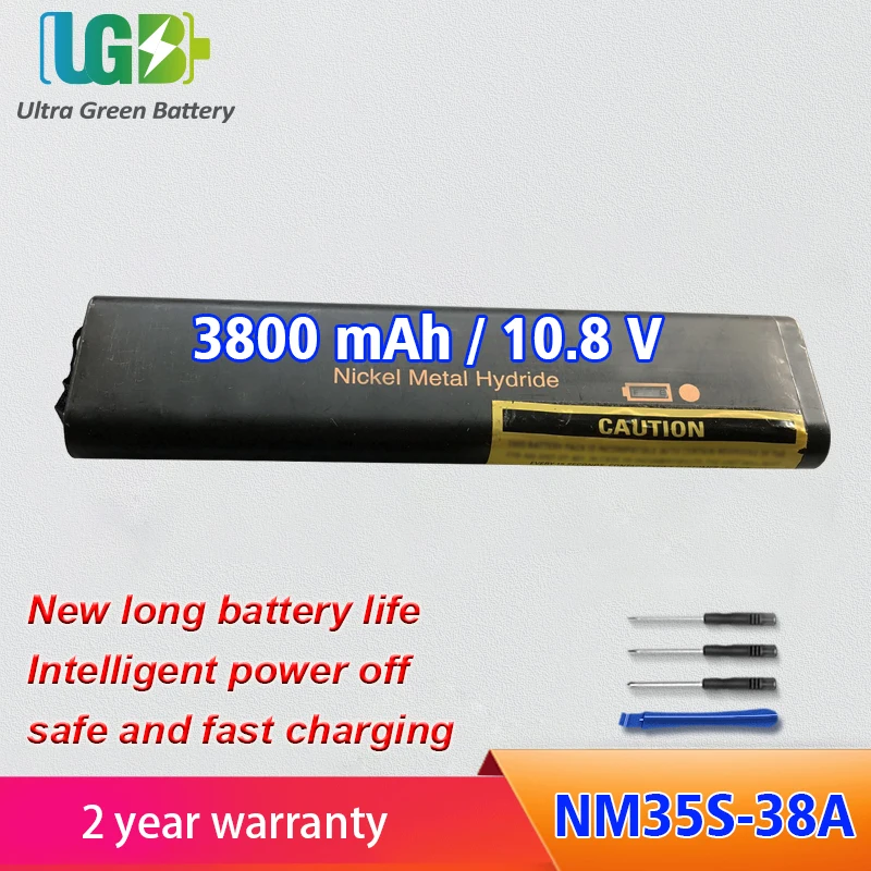 UGB New NM35S-38A Battery For NM35S Nickel Metal Hydride Replacement for IBM NM35A-38 10.8V 3800mAh