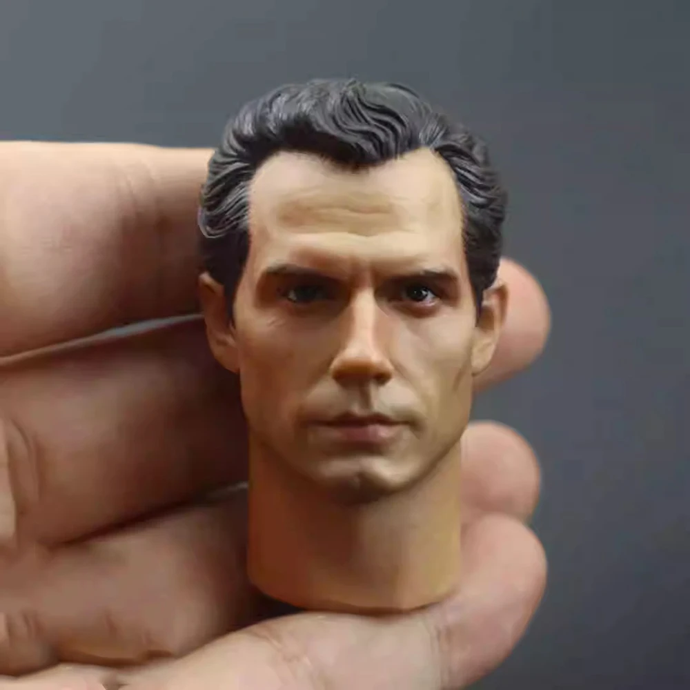 Hot Sales 1/6th Man Guy Hero Vivid Head Sculpture Carving PVC Material For 12" B001 BD001 Action Figure Collect DIY