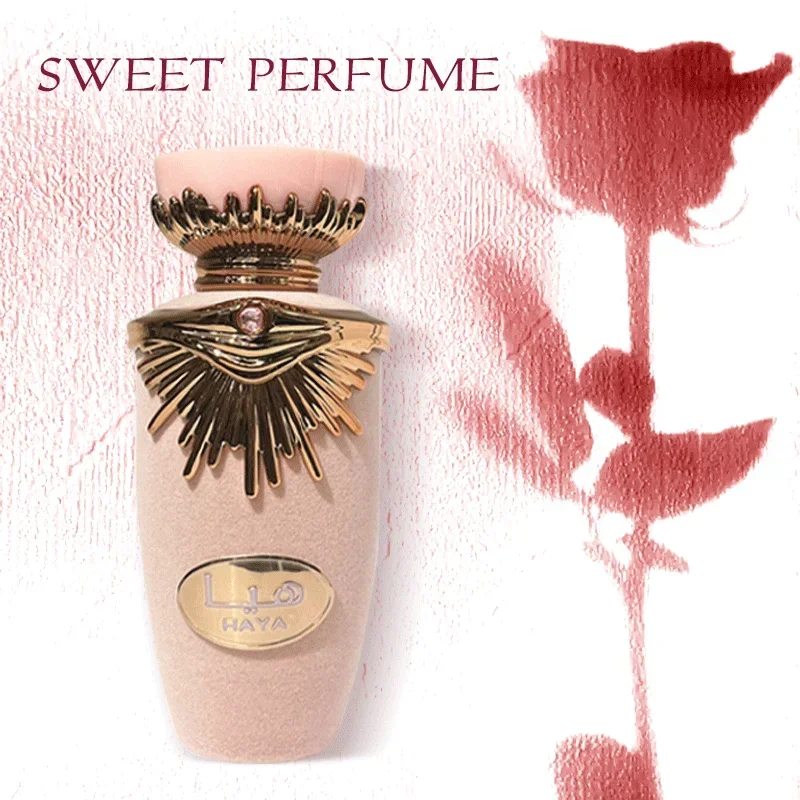 100ml Perfumes Arabes Originales High Quality Emaan Flower Fragrance Fragrance Lasting Eau De Toilette Scent Charming Gift