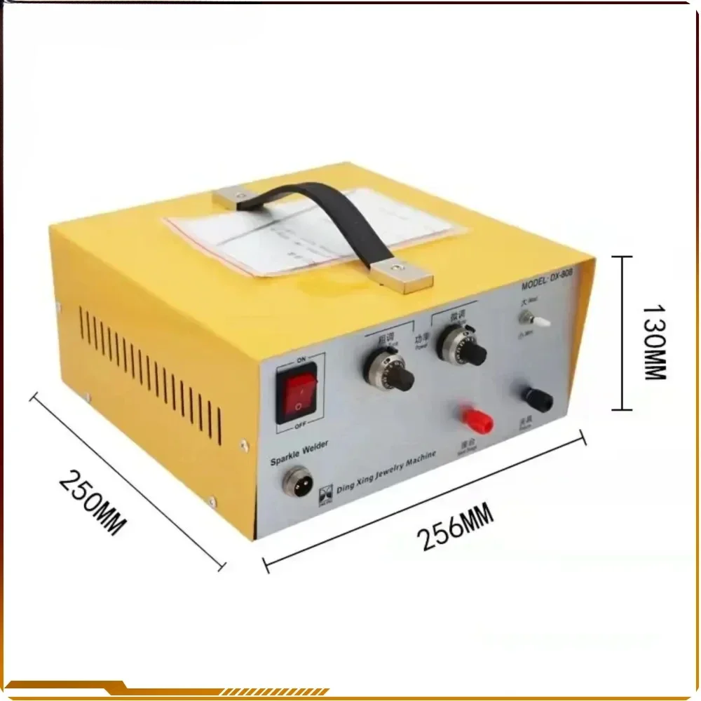 Jewelry Welder Pulse Sparkle Jewelry Spot Welder 110V 80A  Portable Jewelry Welding Kit 30A Mini Spot Welding Machine