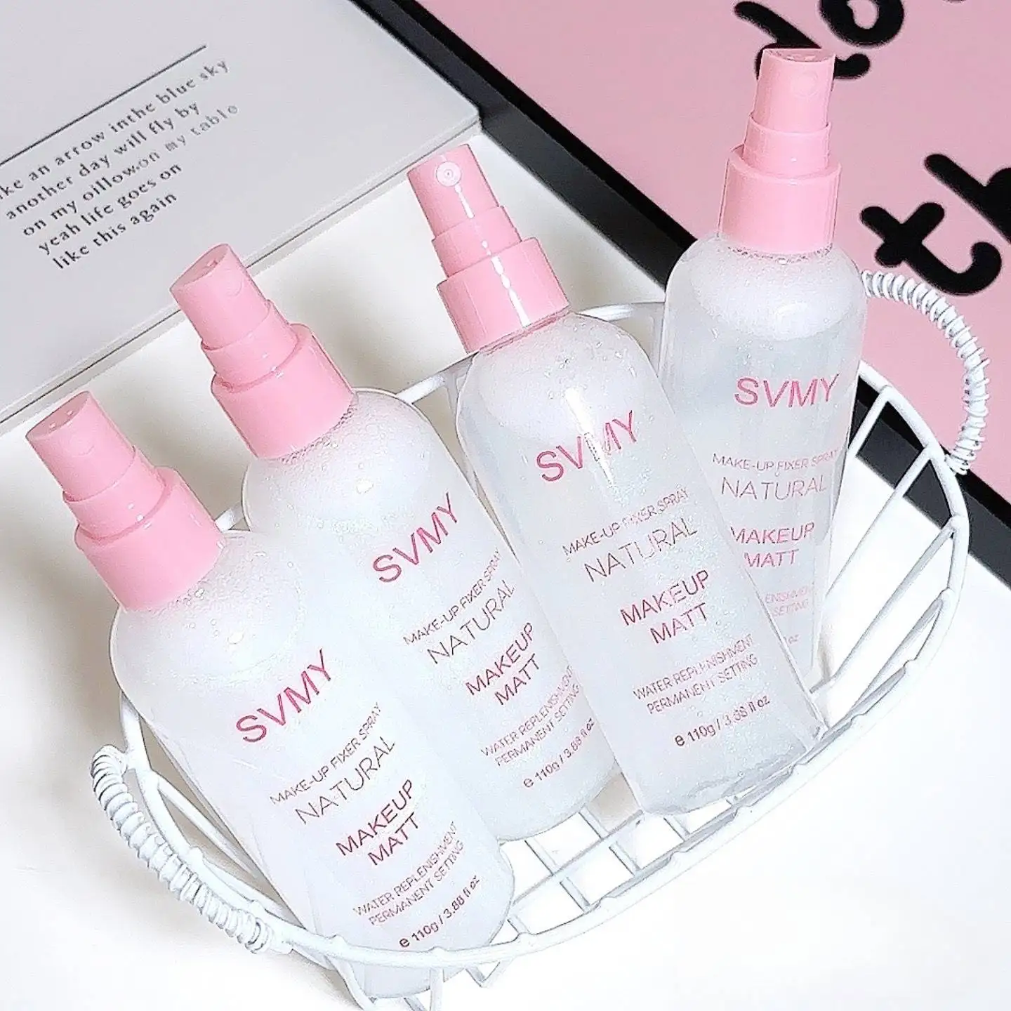 Quicksand Effect Hydrating & Moisturizing Setting Spray, Waterproof & Sweatproof Makeup Primer,Long-Lasting Makeup Setting Spray