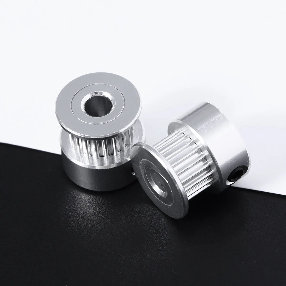 

5Pcs 3D Printer Pulley Gt2 20T Synchronous Aluminum Belt Pulley 5Mm Inner Diameter for 6Mm Width Timing Belt Stepper Motor