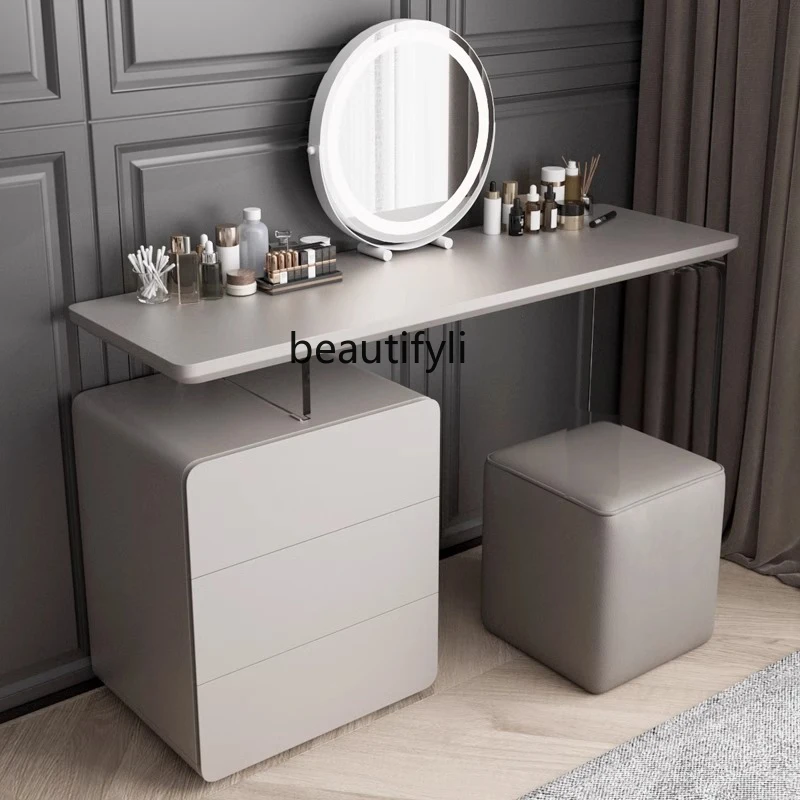 Acrylic Dressing Table Bedroom Simple Modern Dresser Minimalist Suspension Makeup Table