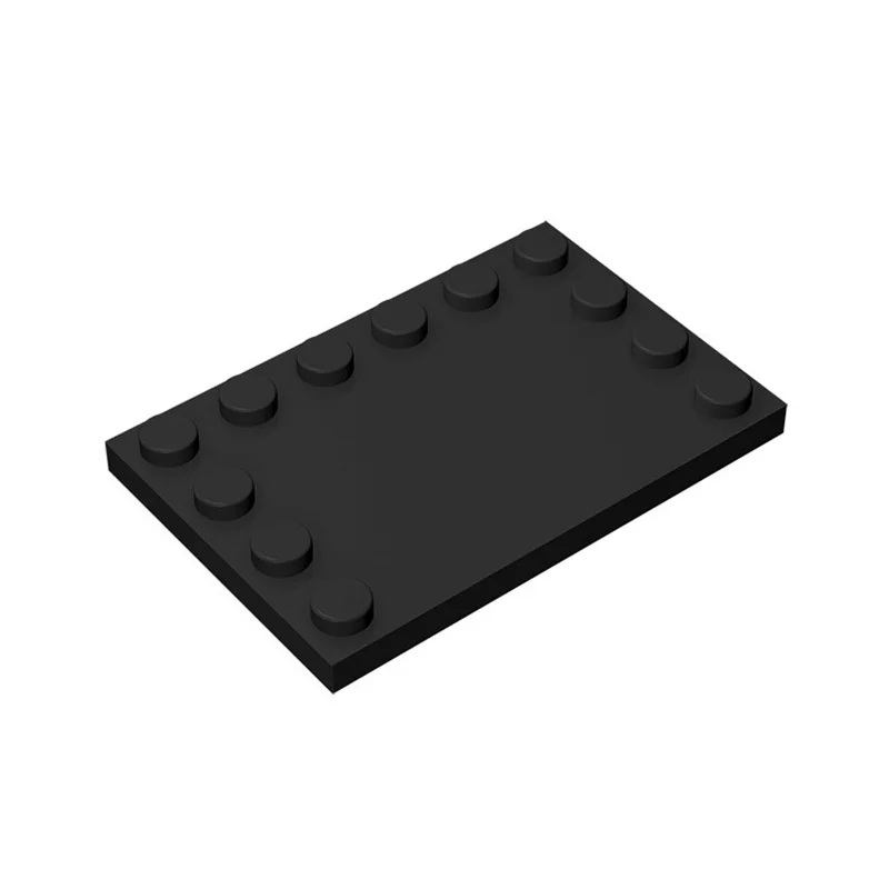 10 Stück 6180 Modifizierte Fliesen 4 x 6 mit Noppen an den Kanten, Bausteine-Kollektionen, Modulare Spielzeuge für technische MOC-Bauwerke – Detail 2