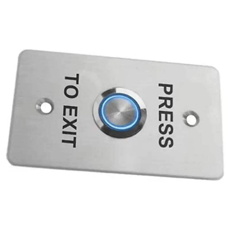 A53M-Waterproof Illuminated Access Control Switch (NO/NC) - Suitable For Electronic Locks And Gate Control
