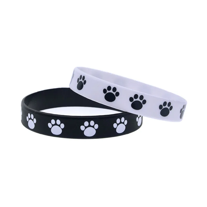 New Claw Print Silicone Bracelet Fashion Rubber Bracelet Male And Female Students Adult Bracelet Gift Wholesale