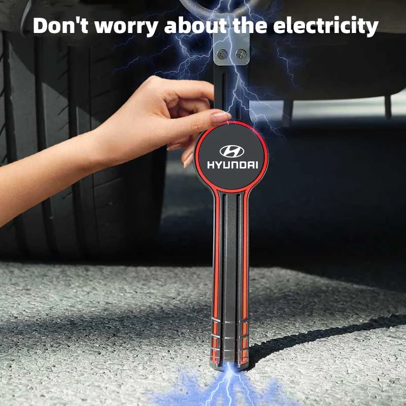 شريط سحب كهرباء للسيارة ملحقات السيارات المضادة للكهرباء الساكنة لشركة Hyundai Genesis N-LINE I10 I20 I30 I40 IX20 IX35 Kona Getz #3