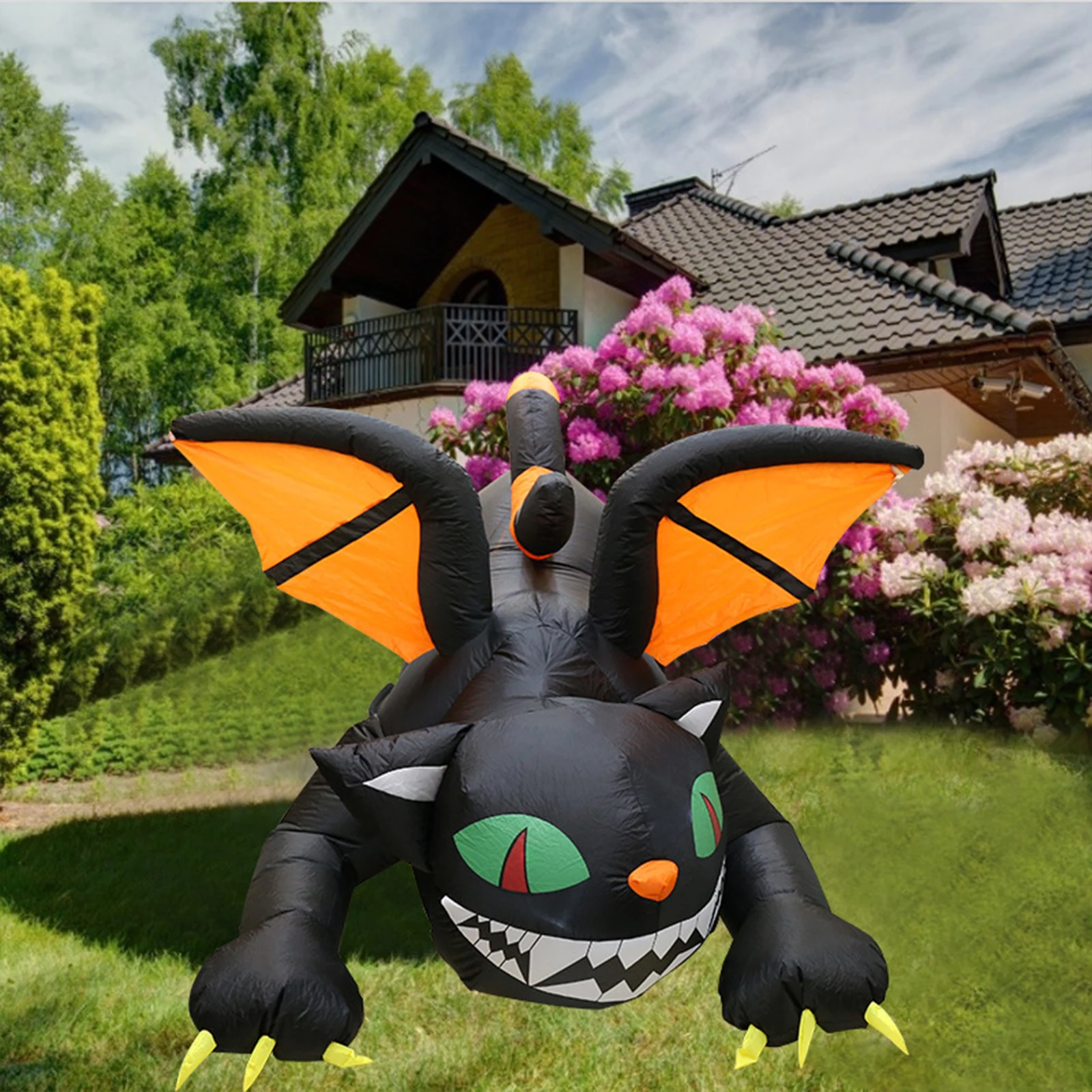 インフレータブル屋外装飾 LEDライト内蔵 ホリデーパーティー用インフレータブル装飾