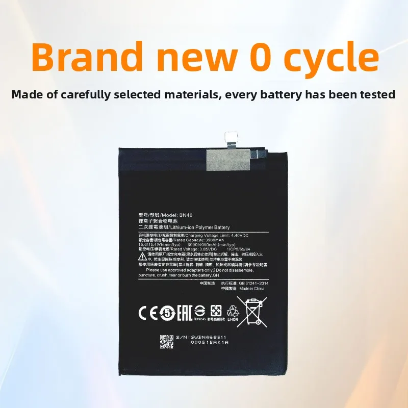 BN46 LONG for Xiaomi Redmi 7/Note 8T/Note8 Phone Battery  High Quality High Capacity Replacement Bateria Grade A Cell with Tools view 3