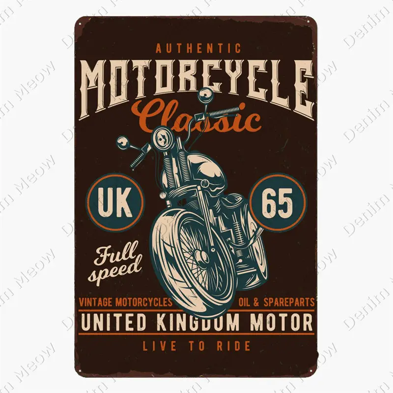 Vintage Metal Sign for Biker, Grandpa The Legend, DAD Poster, Route 66, Art Painting, Bar, Club, Home, Garage, Wall Decor