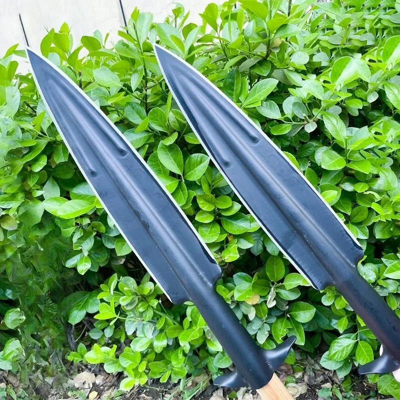 Manganese Steel Digging Head Outdoor Gardening Tool for Weeding Vegetable Picking Farm Soil Digging Accessory