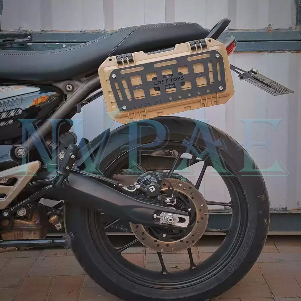 For Scrambler 400X Speed 400 Side Bag Mount System Tactical Panel Upgrade Stable Bracket Kit Installation Motorcycle Luggage