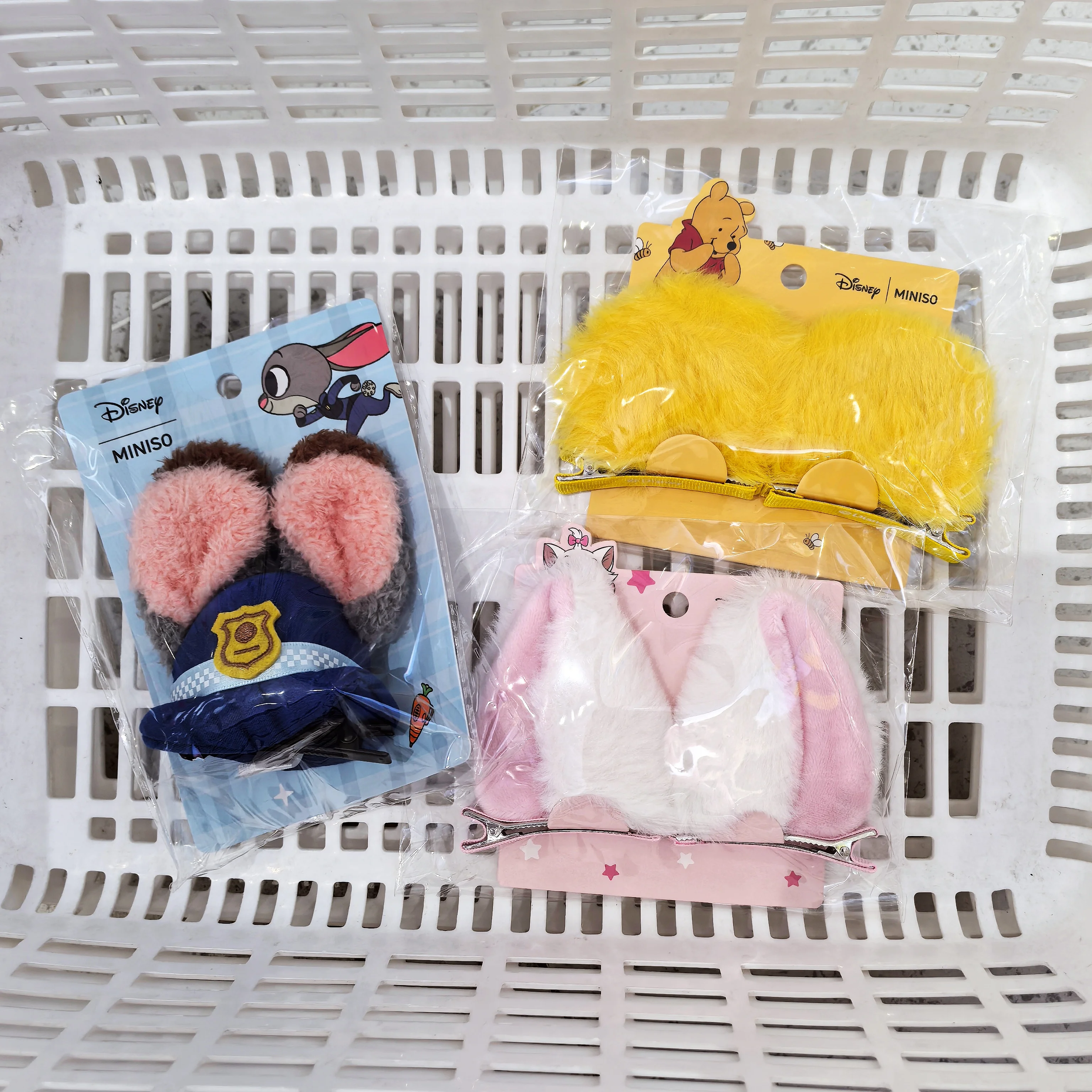 

Disney Life Series Plush Hair Clips for Women Girls - Cute Cartoon Character Hairpins