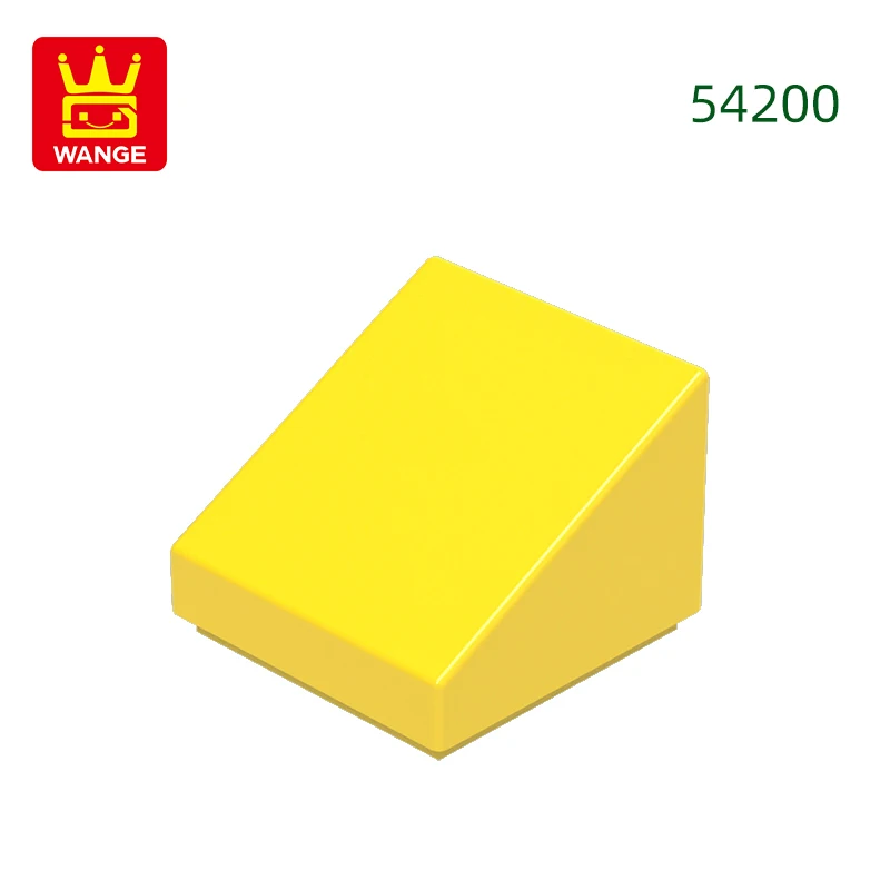 Wange 543 stks/partij 54200 1x1 Helling Bouwstenen Geneigd Panel Bricks DIY Compatibel met alle Merk Speelgoed voor Kinderen Geschenkdoos