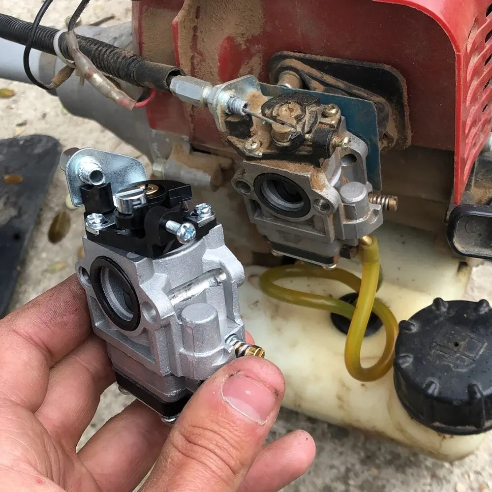 Vergaser-Kit für Roller, Freischneider, Benzin-Rasentrimmer für 40-5 43CC 47CC 49CC 50CC 2-Takt-Zubehör – Detail 4