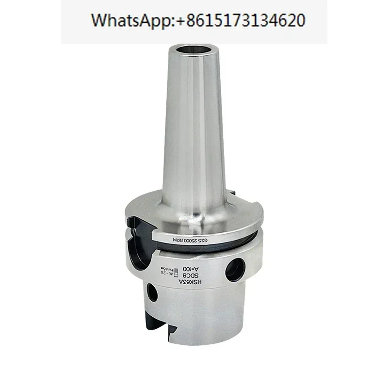 HSK63A rear pull handle DC6 DC8 DC12 rear pull high-precision small diameter handle HSK