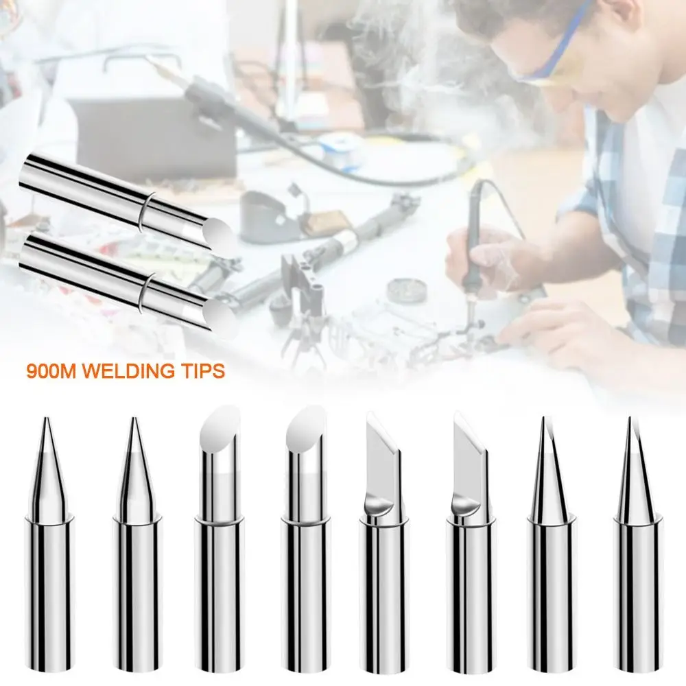 B K D C 900M Welding Tips 100W 200W Oxygen-free Copper Soldering Iron Head Lead Free Searing Iron Tips Soldering Accessories