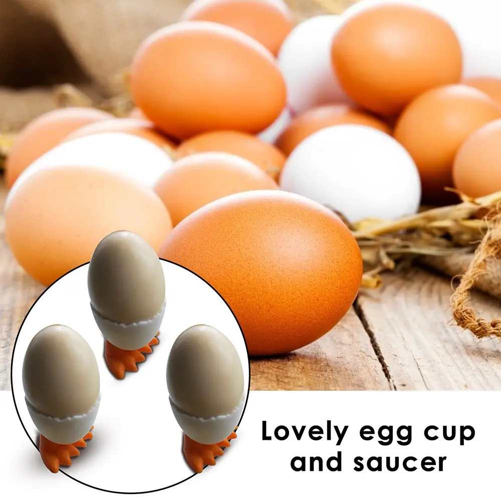 1/2/4Pcs Boiled Cooking Tool Opener Eggs Container Separator Egg Cup Holder Kitchen Supplies