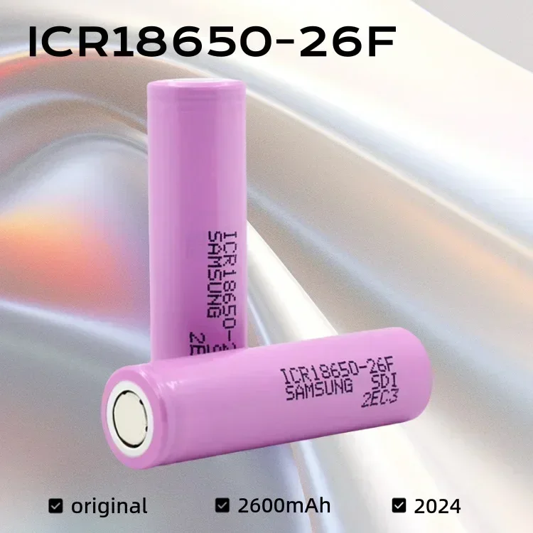 New3.7V 2600mAh Real Large Capacity Li-ion Rechargeable Battery Suitable For Our 18650 Toys, Tools, Flashlight Batteries, Etc