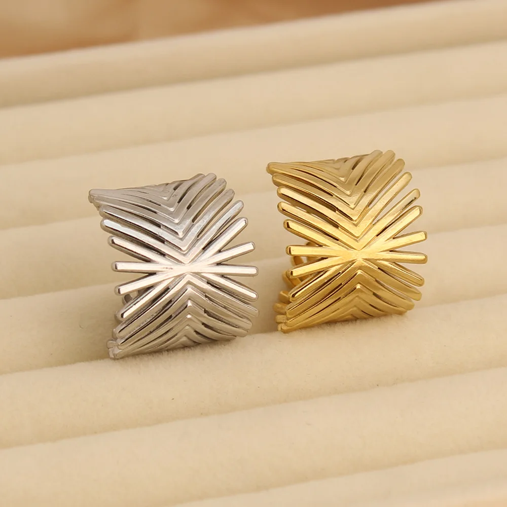 

Irregular Women Ring Adjustable Open Band Minimalist Tail Finger Jewelry Light Luxury Love Anniversary Gift for Her