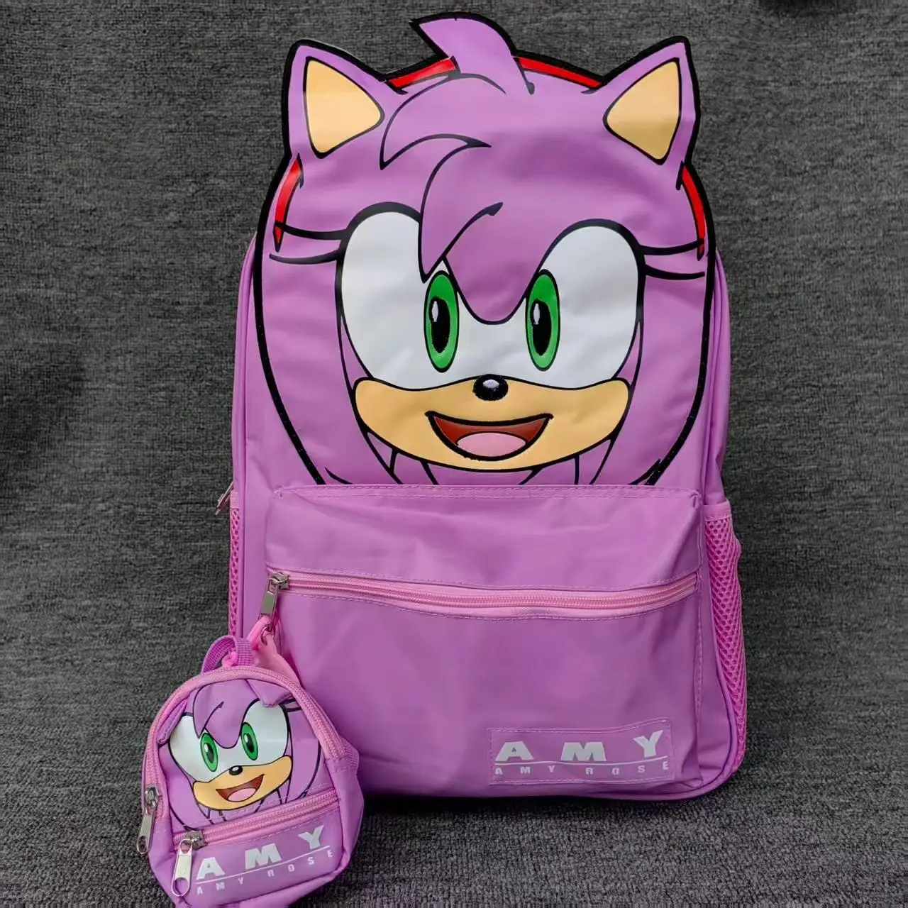 

Classic Hedgehog Sonic Shadow Nylon Large Capacity Load Reducing Backpack for Students Adult Outdoor Travel Bag Christmas Gift