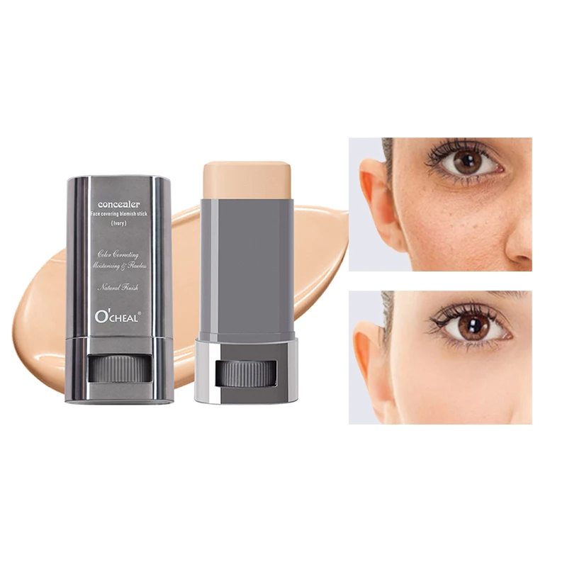 Ocheal-Base de contorno facial, barra iluminadora ligera de larga duración, corrector facial, maquillaje de belleza para contorno de imperfecciones