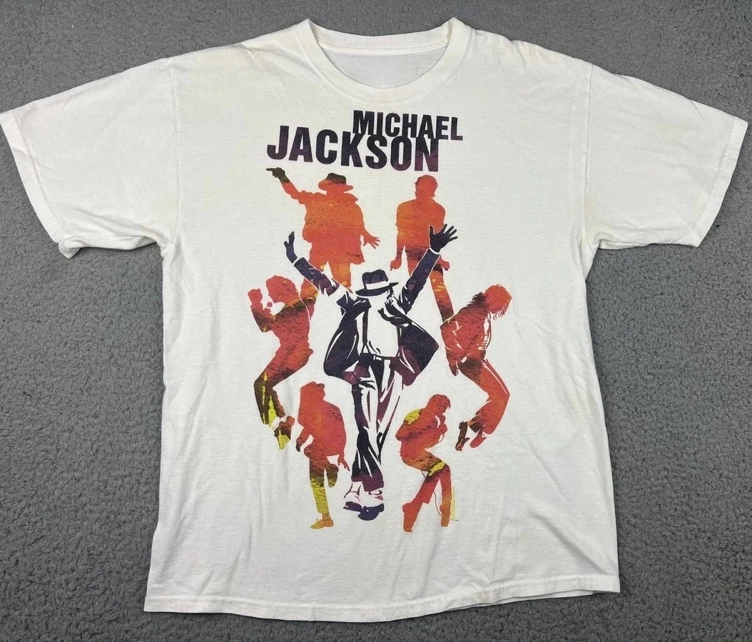 Michael Jackson Modern Redesign T-shirt Men and Women Summer Cotton Y2K Clothing Fashion Round Neck Short Sleeved Tee Fan Gifts