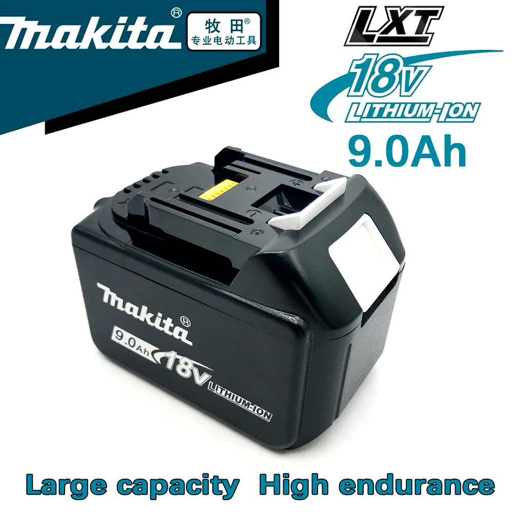 

18V 9.0Ah Lithium ion Makita 18v Battery BL1840 BL1850 BL1830 BL1860B LXT Power Tool Rechargeable Battery 18650