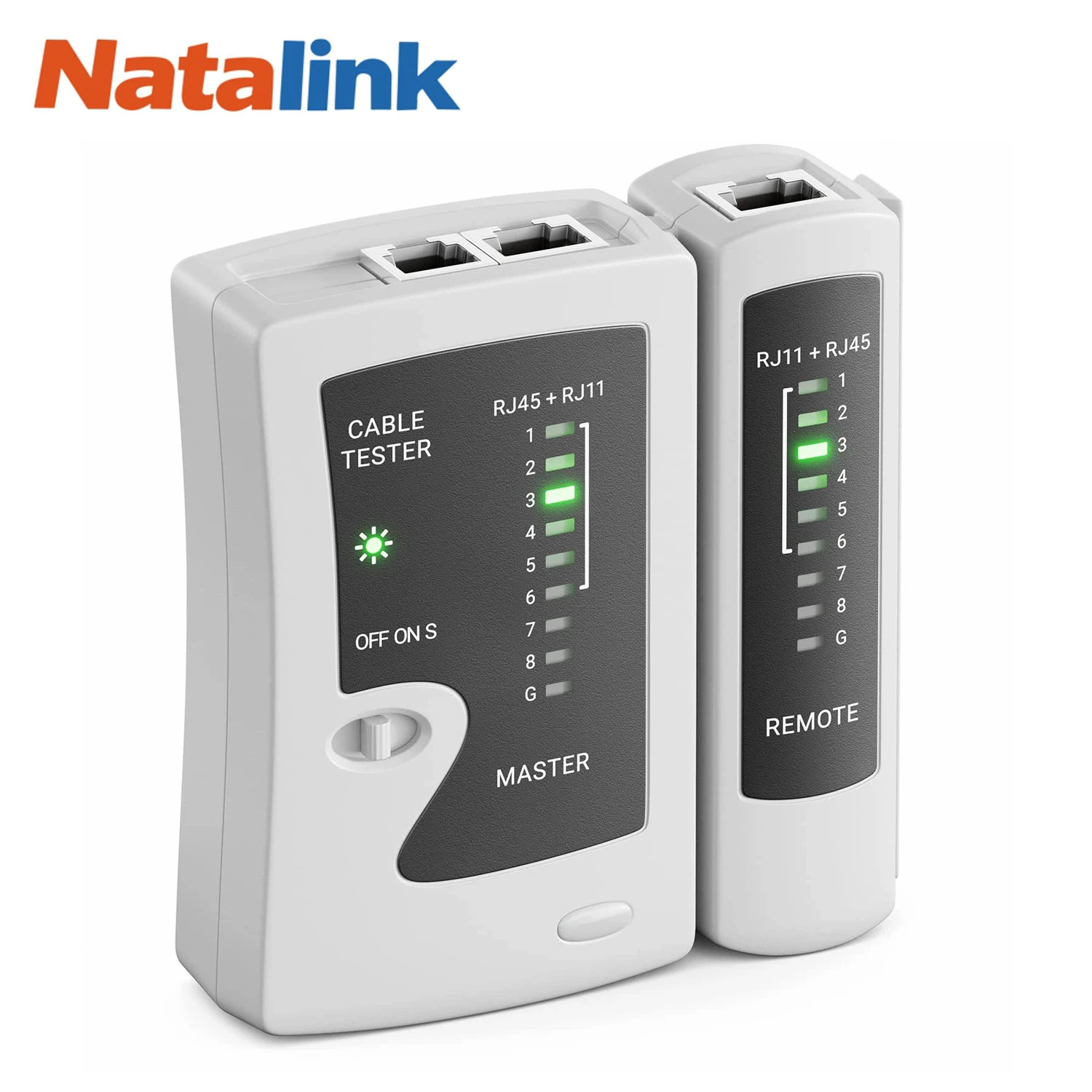 WoeoW-Testeur de câble Ethernet LAN RJ45 Cat6 Cat6a Cat5 Catinspectés Cat7, outil de test