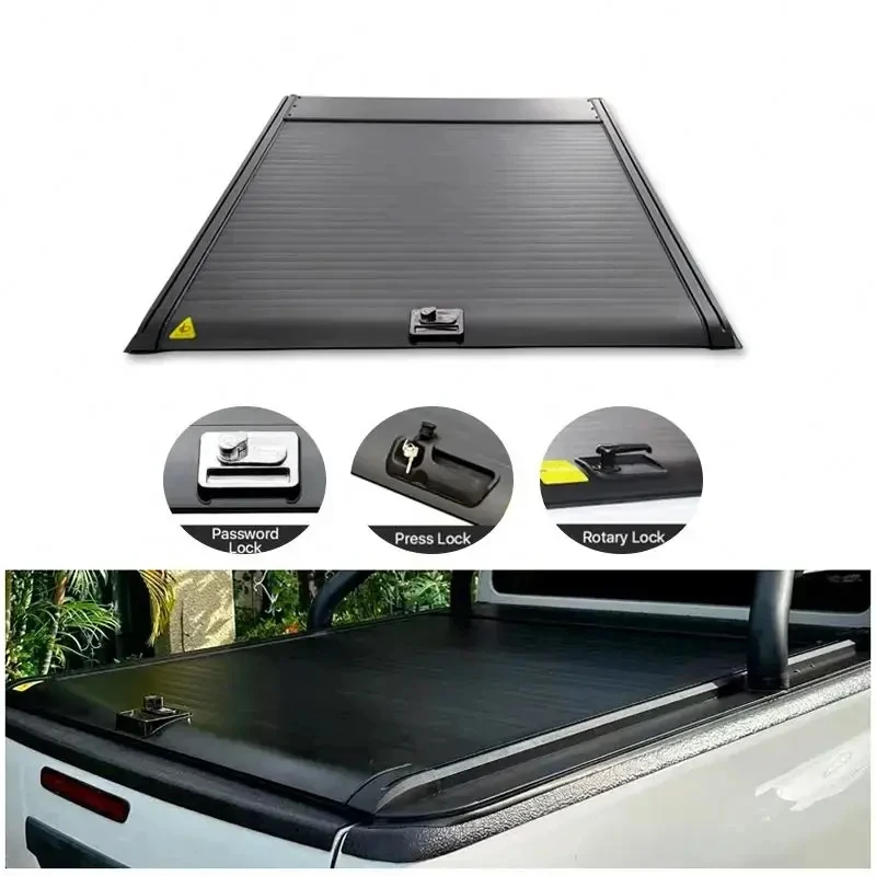 TOP Quality Car Exterior Aluminum Pickup Accessories 4X4 Pick Up Tonneau Cover
