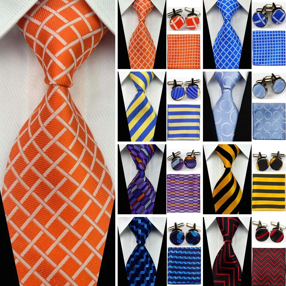 Fashion Tie Set for Men Accessories 4