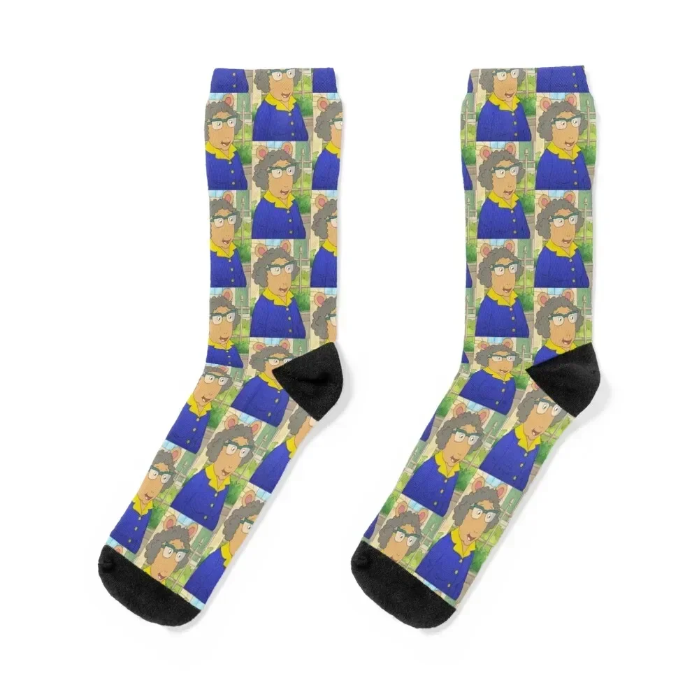

Arthur's Grandma Thora Socks Climbing Run anti slip football cotton Women's Socks Men's