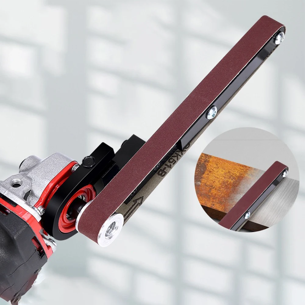 Angle Grinder Modified Grinding Wheel Machine Bracket Kit With Groove Pulley Double Bearing For Woodworking Household Tools Kit