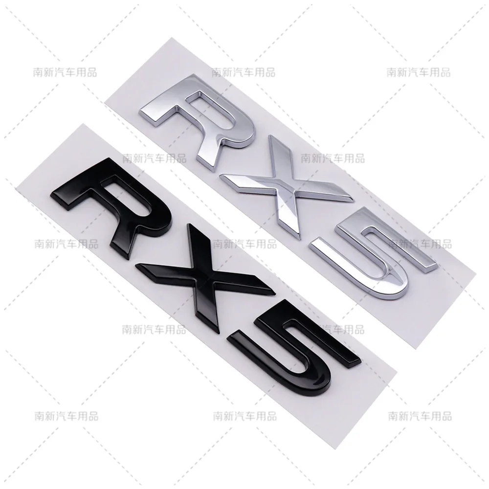 

RX5 labeling is suitable for Roewe RX5 car labeling with letter labels and rear door model labels car sticker emblem