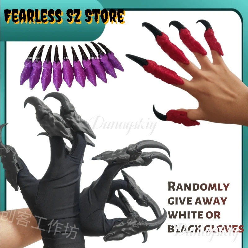Garra de Dragón, Garra de Bestia, Garra de Furui, Garra de Águila, Disfraz, Se Puede Usar con Guantes Atados, Uña Realista, Accesorio de Cosplay