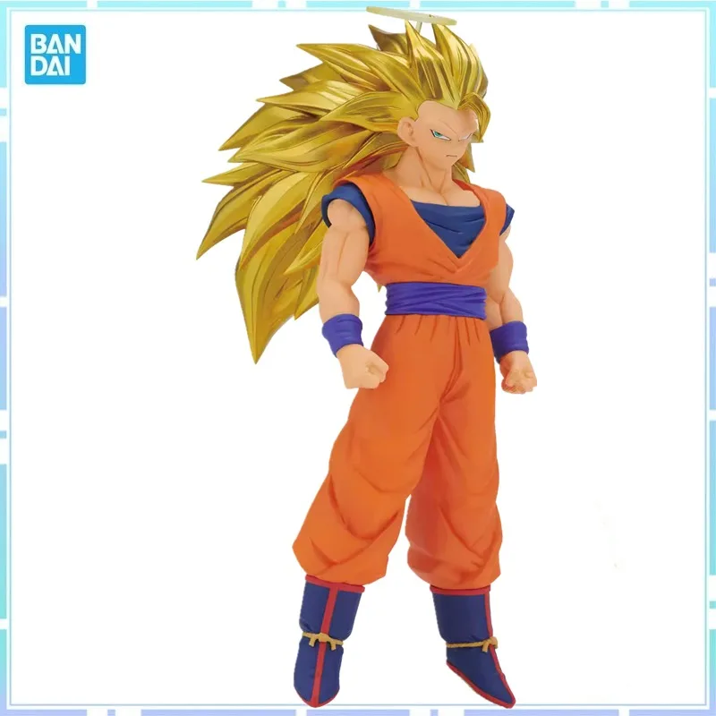 Bandai Original Banpresto Anime Dragon Ball BOS SP 20 Super Saiya3 Son Goku PVC Action Figure Model Collectible Toys