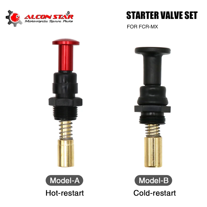 Alconstar-Carburador Hot Start Valve 1166-845-2100 021-738 Para KEIHIN FCR-MX Flat Slide FCR Carb Starter Valve Comp