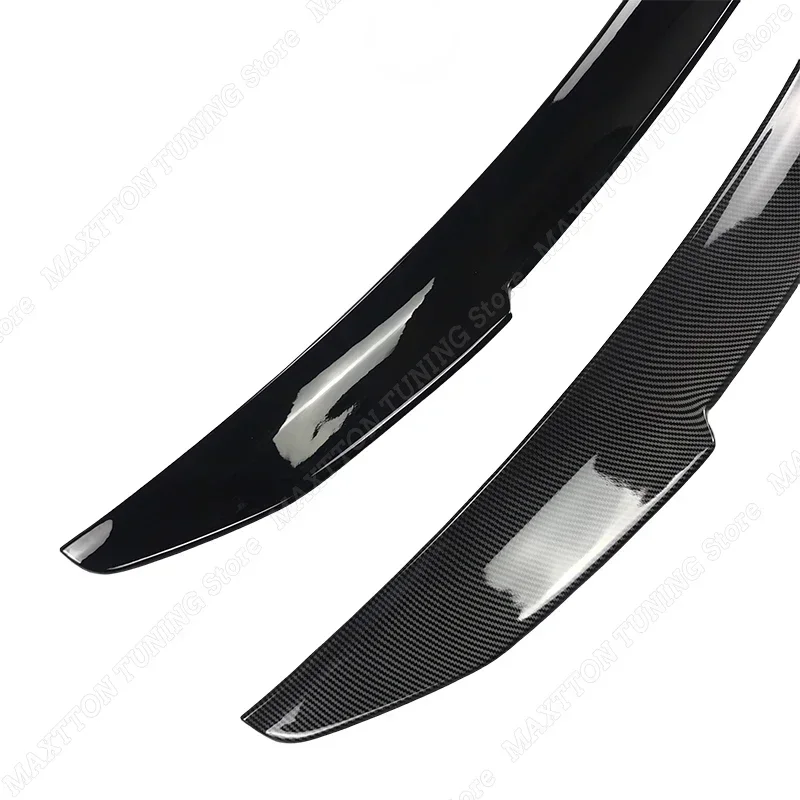 Rear Spoiler Wing Body Kit Tuning Gloss Black/Carbon Look PSM Style For BMW 5 Series E60 520i 520d 530i 530d 535i M5 2003-2010